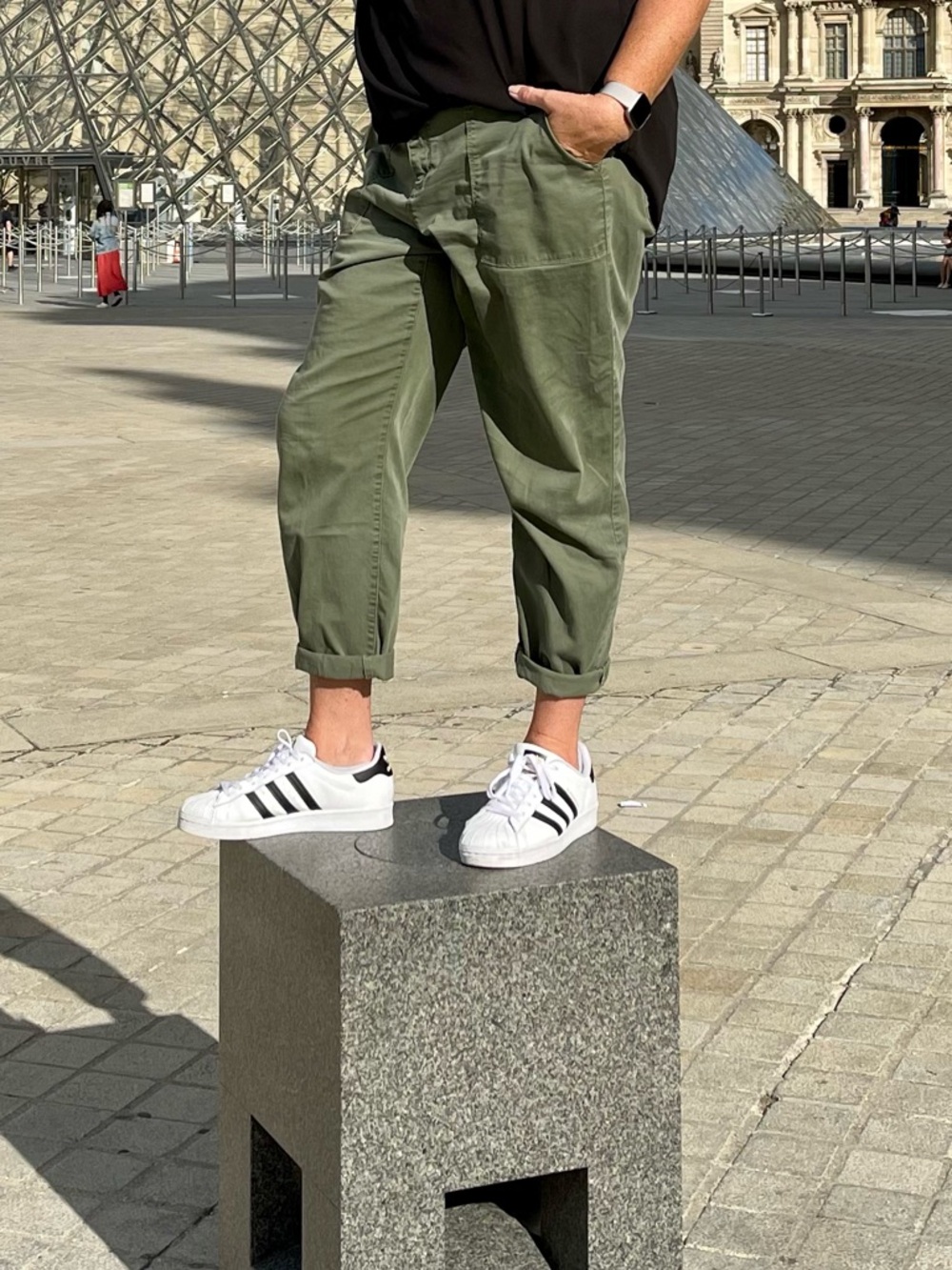 Sanctuary Olive Green Utility Pants